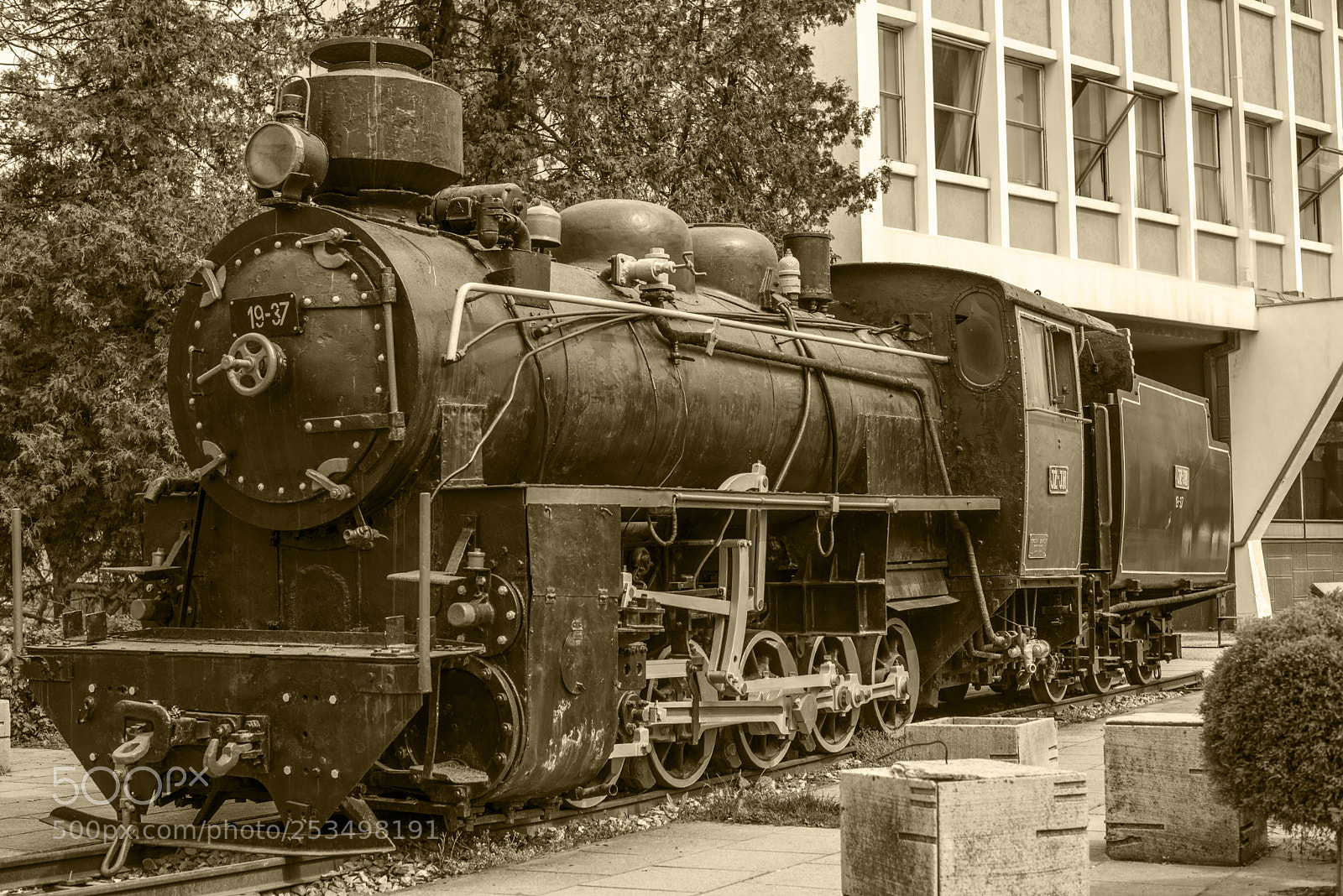 Nikon D600 sample photo. Train photography