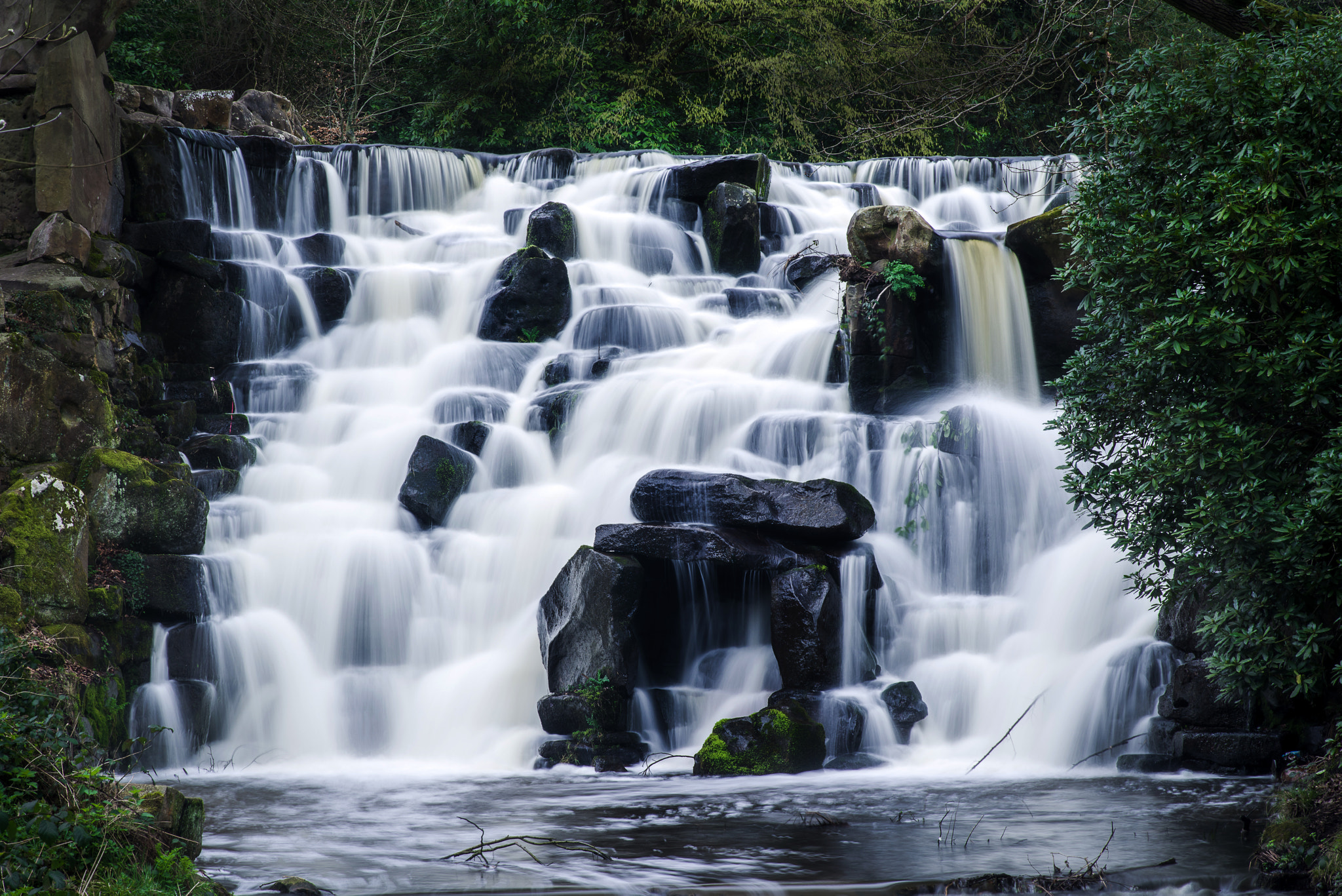 Pentax K-1 Mark II sample photo. Waterfall photography