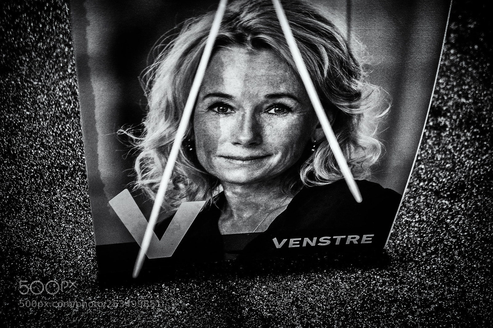 Olympus OM-D E-M5 sample photo. Urban election poster photography