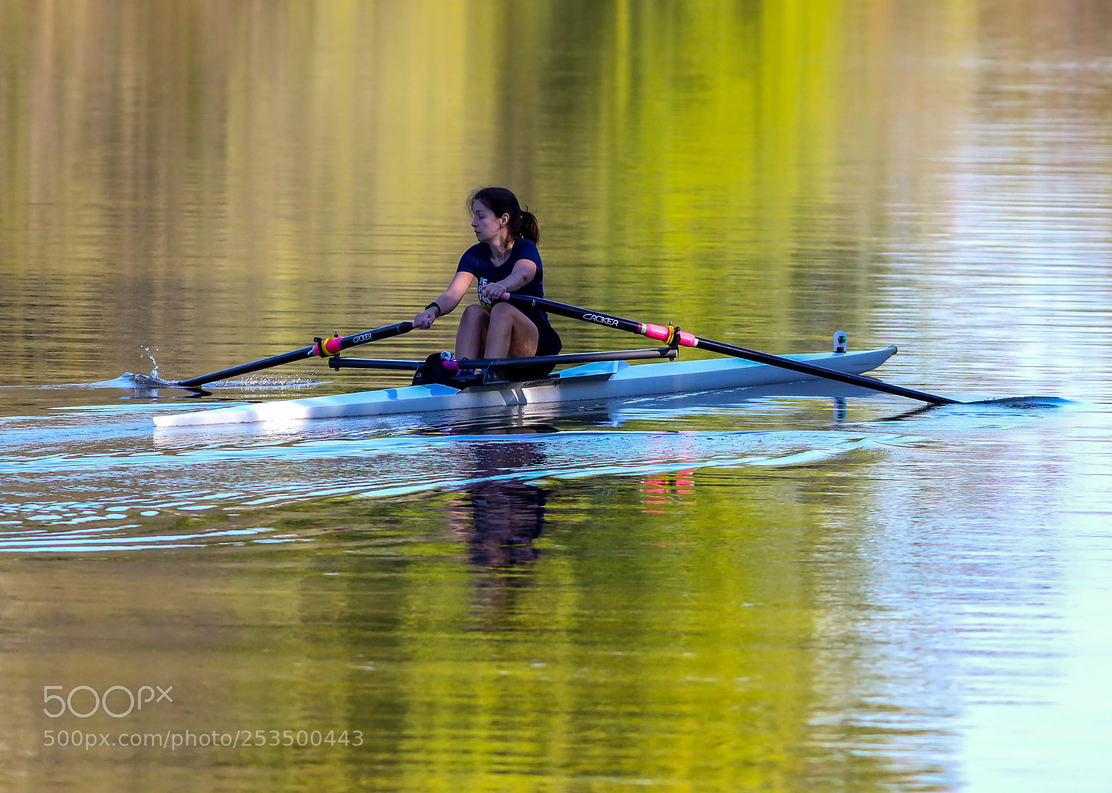 Canon EOS 7D Mark II sample photo. Single scull on the photography