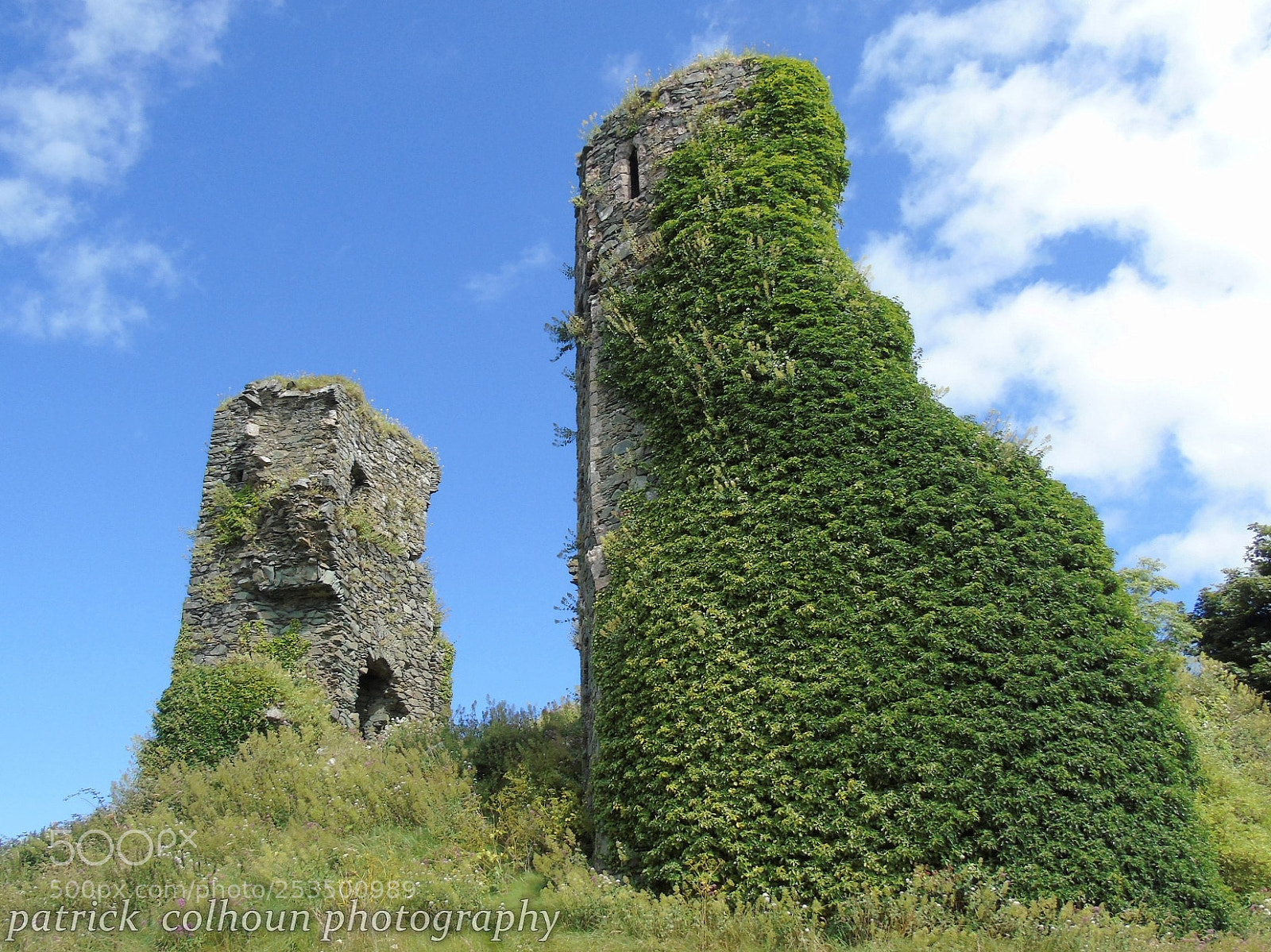 Sony Cyber-shot DSC-H400 sample photo. Northburgh castle ruin photography