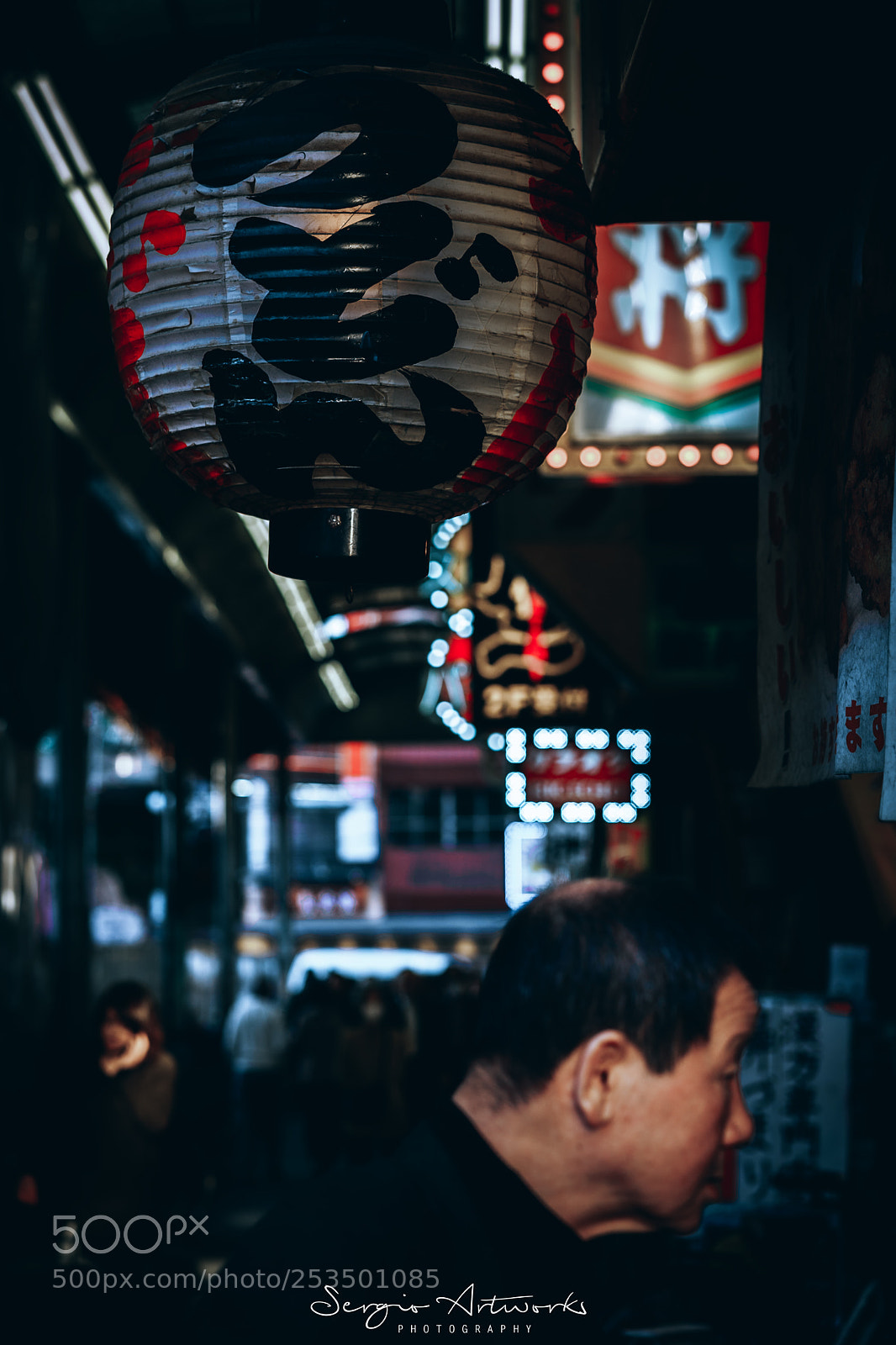 Sony a7 II sample photo. Kyobashi, osaka photography
