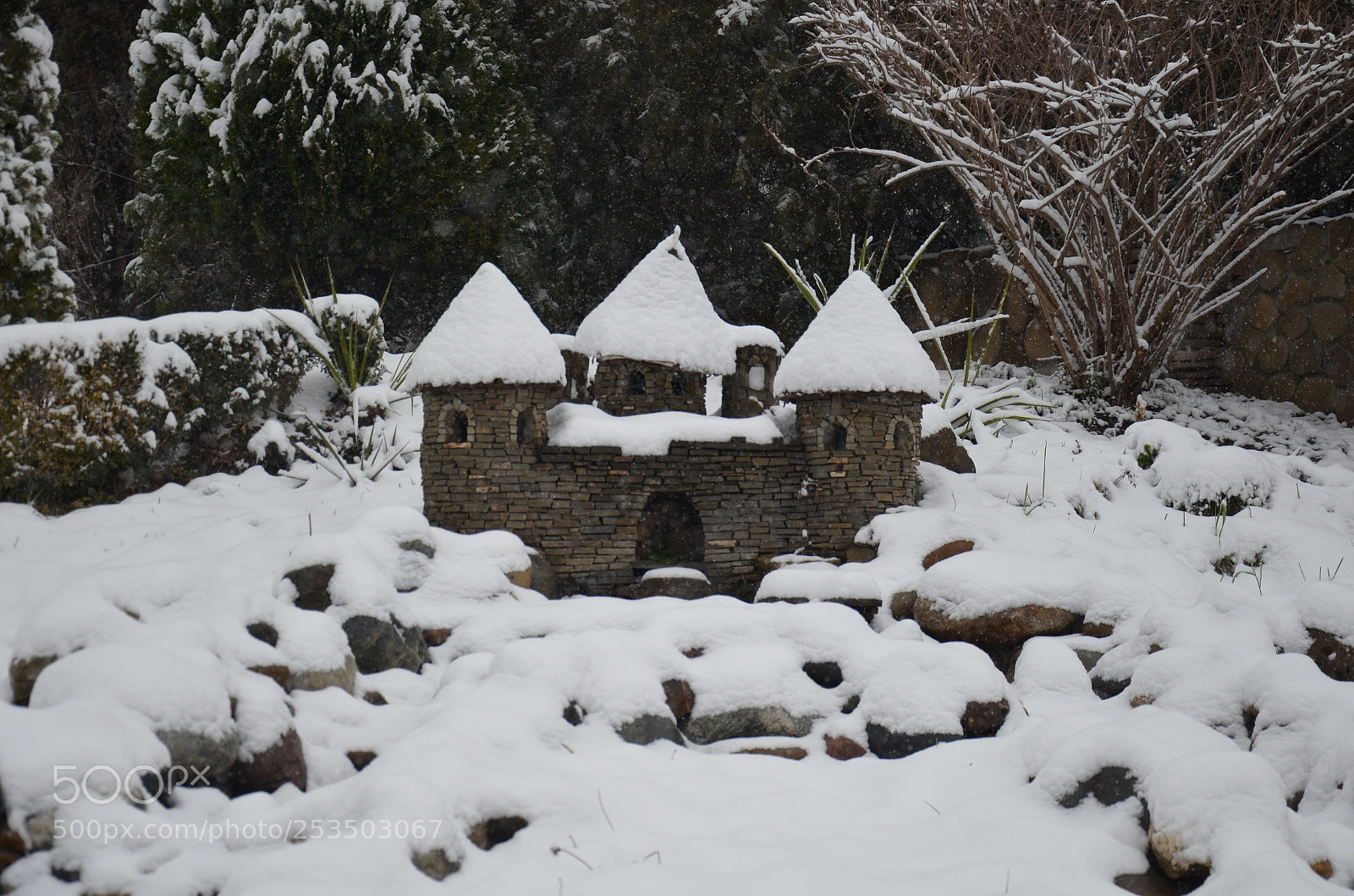 Nikon D5100 sample photo. Mini castle photography