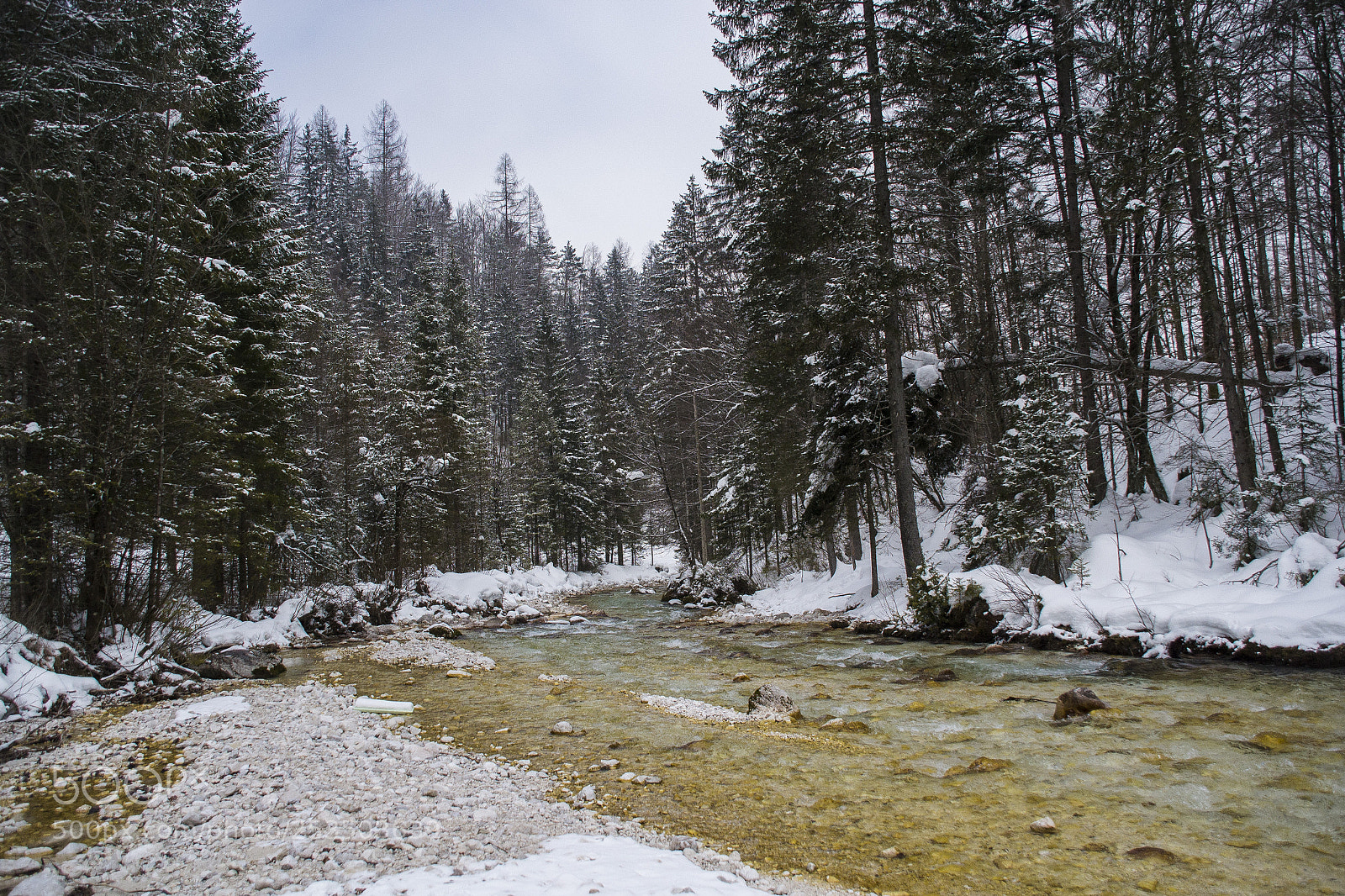 Nikon D3100 sample photo. Triglav river photography
