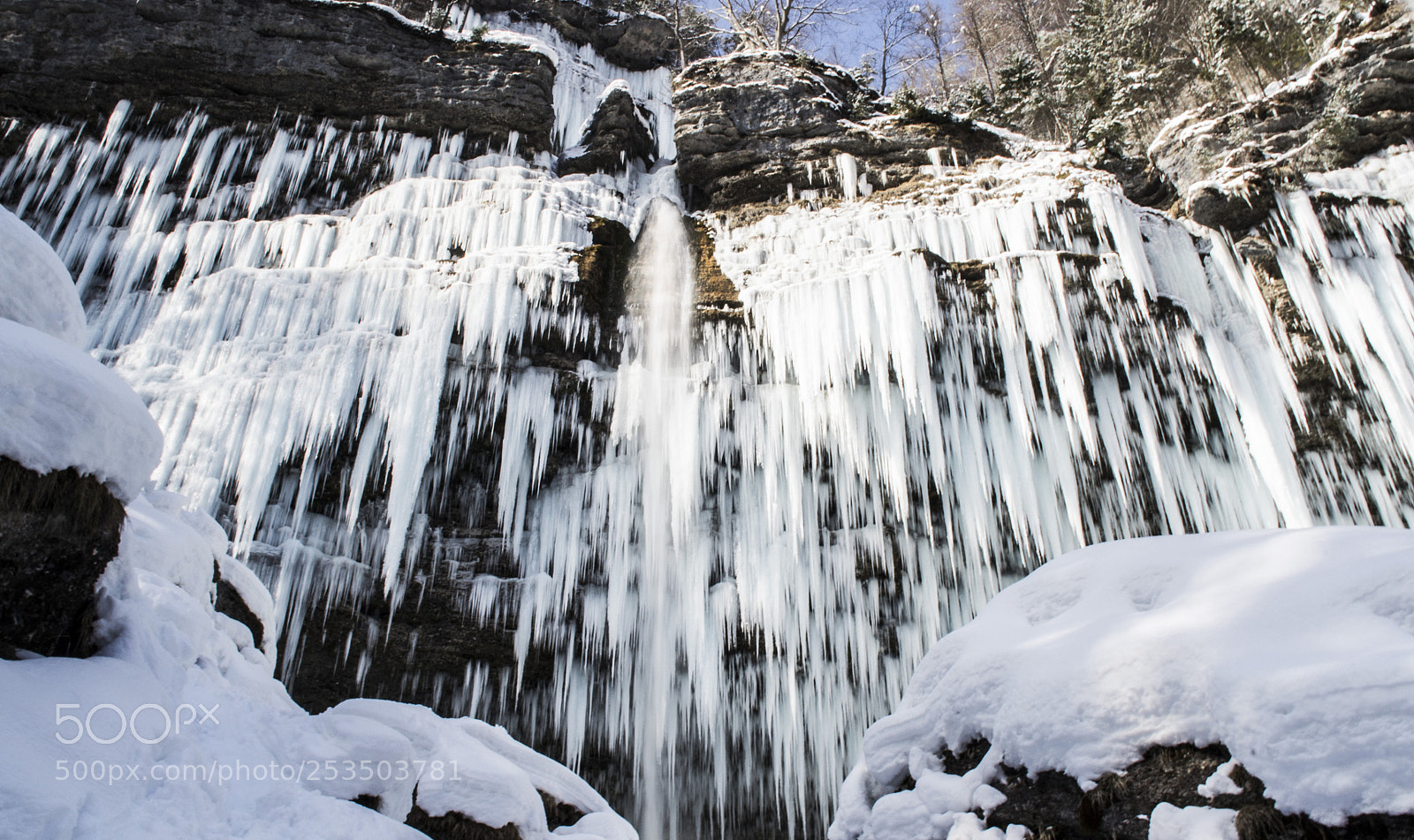 Nikon D3100 sample photo. Peričnik waterfall photography