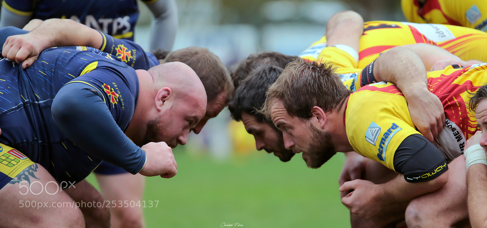 Canon EOS 7D Mark II sample photo. Rugby scrum photography