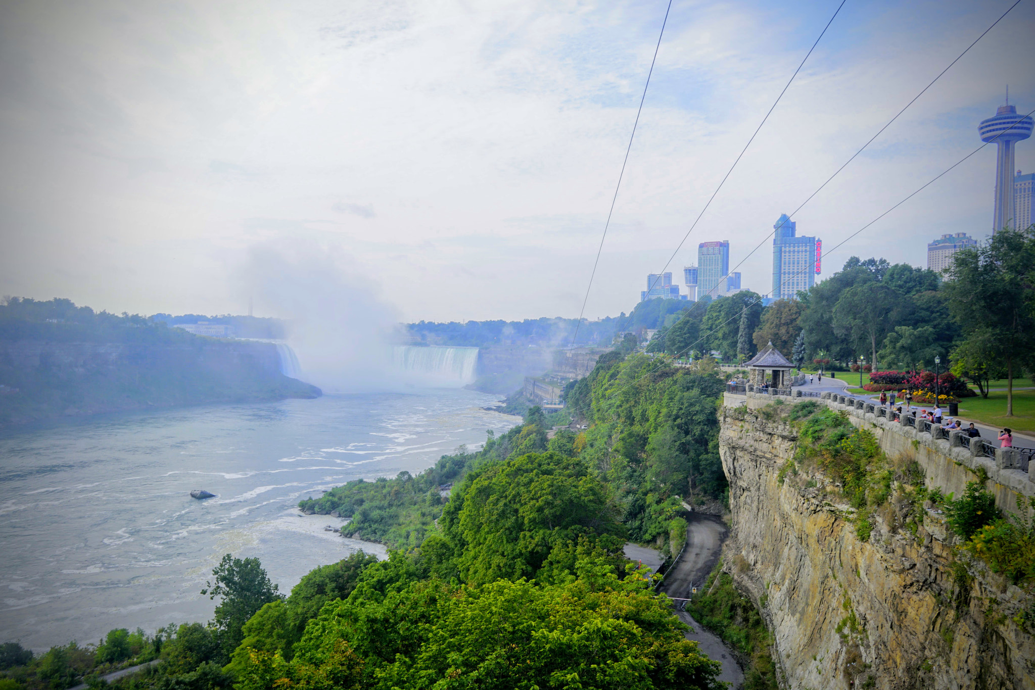 Sony a6300 + Sigma 19mm F2.8 EX DN sample photo. Niagara falls photography