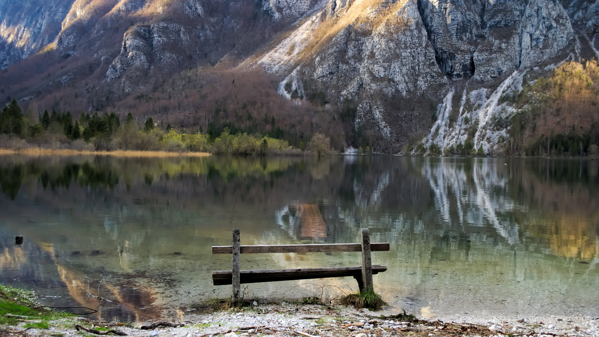 Nikon D60 sample photo. Lake bohinj photography
