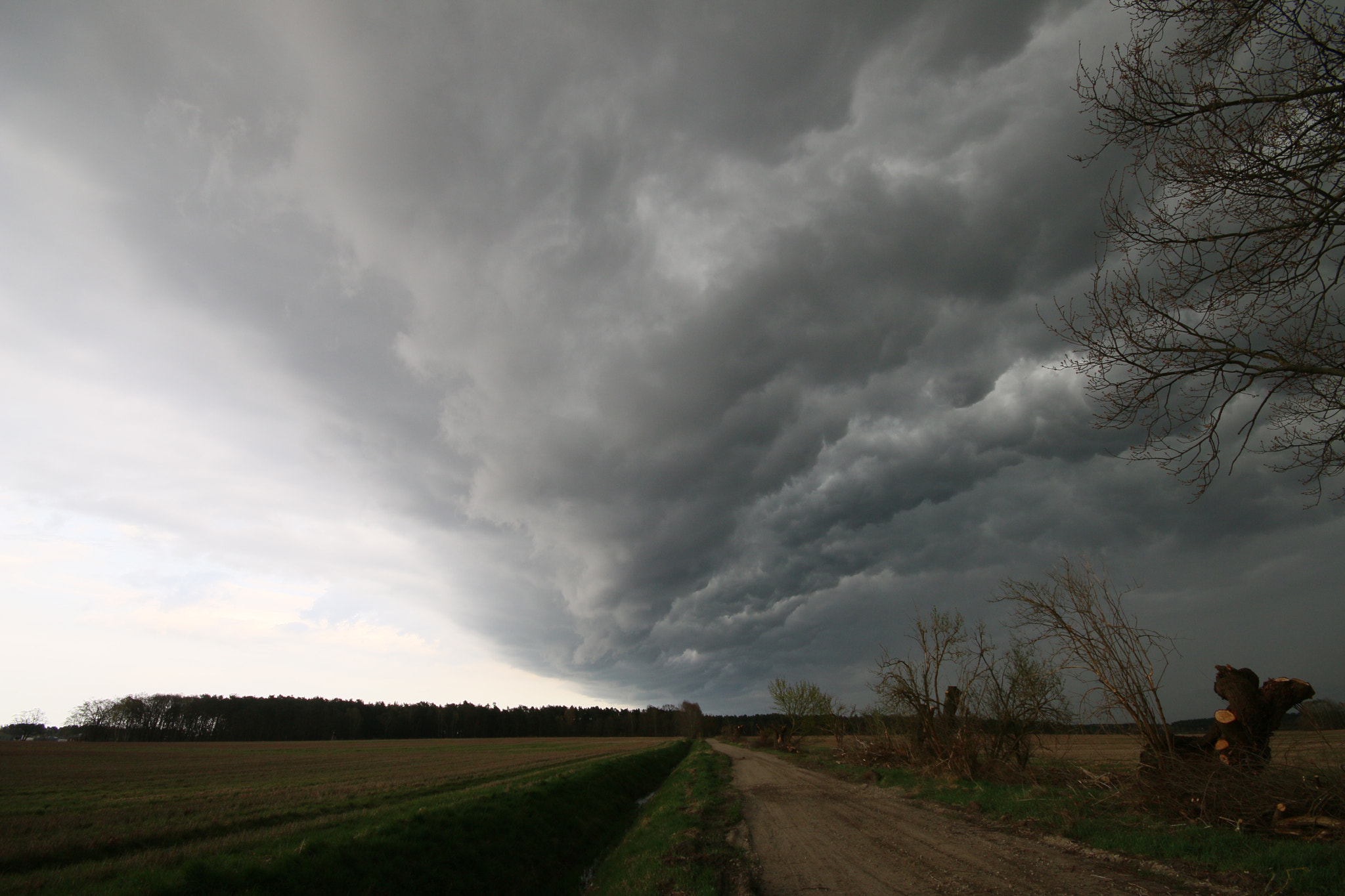 Canon EOS 70D + Sigma 10-20mm F4-5.6 EX DC HSM sample photo. The beginning of the storm photography