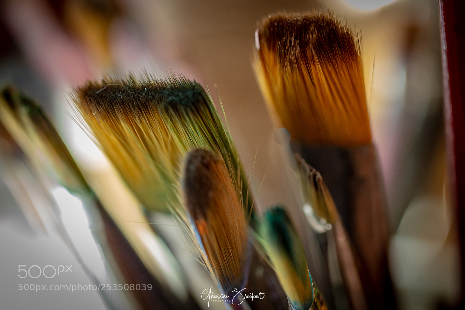 Canon EOS-1D X Mark II sample photo. Art paint brush photography