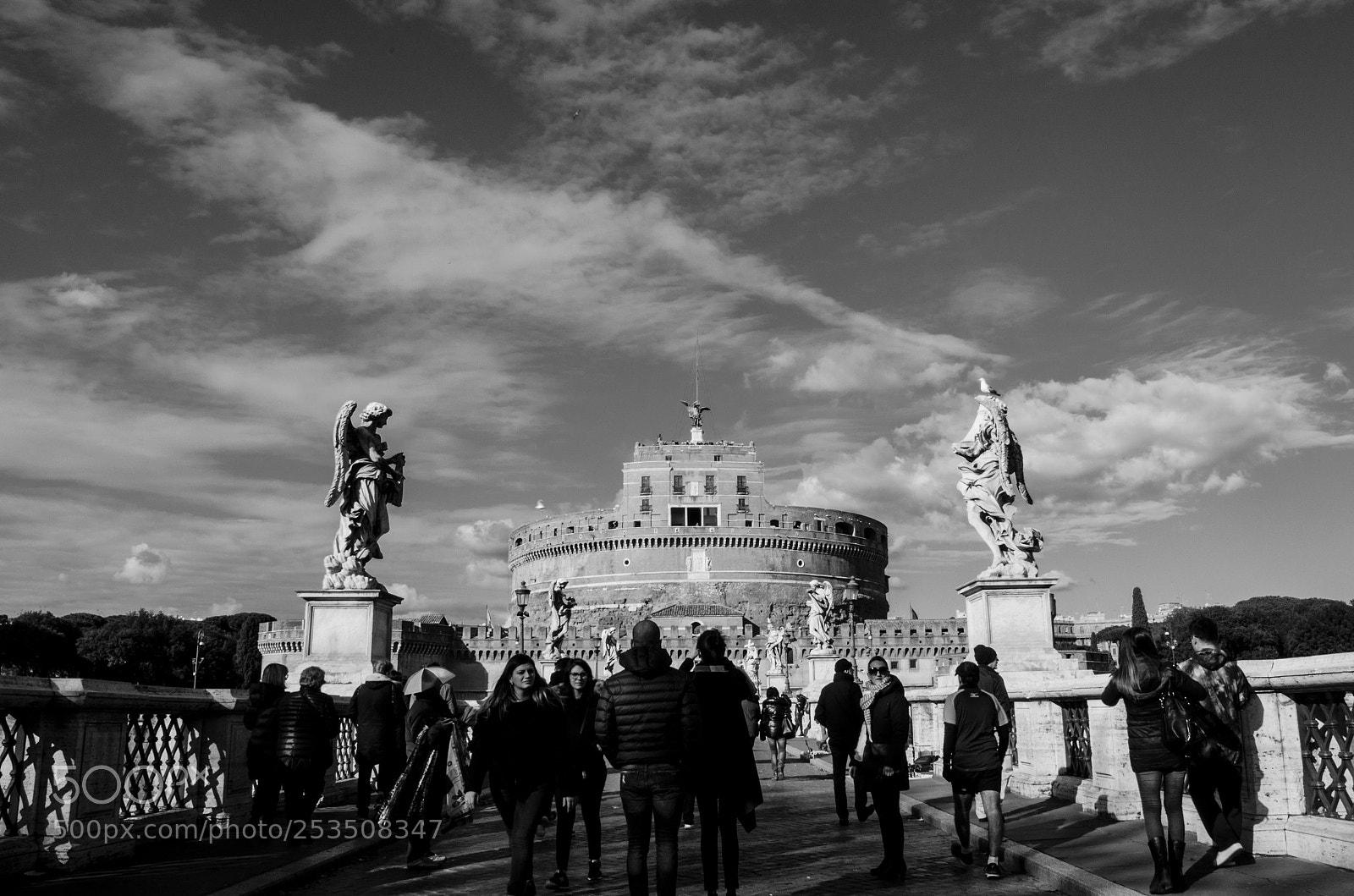 Nikon D5100 sample photo. Castel saint angelo photography