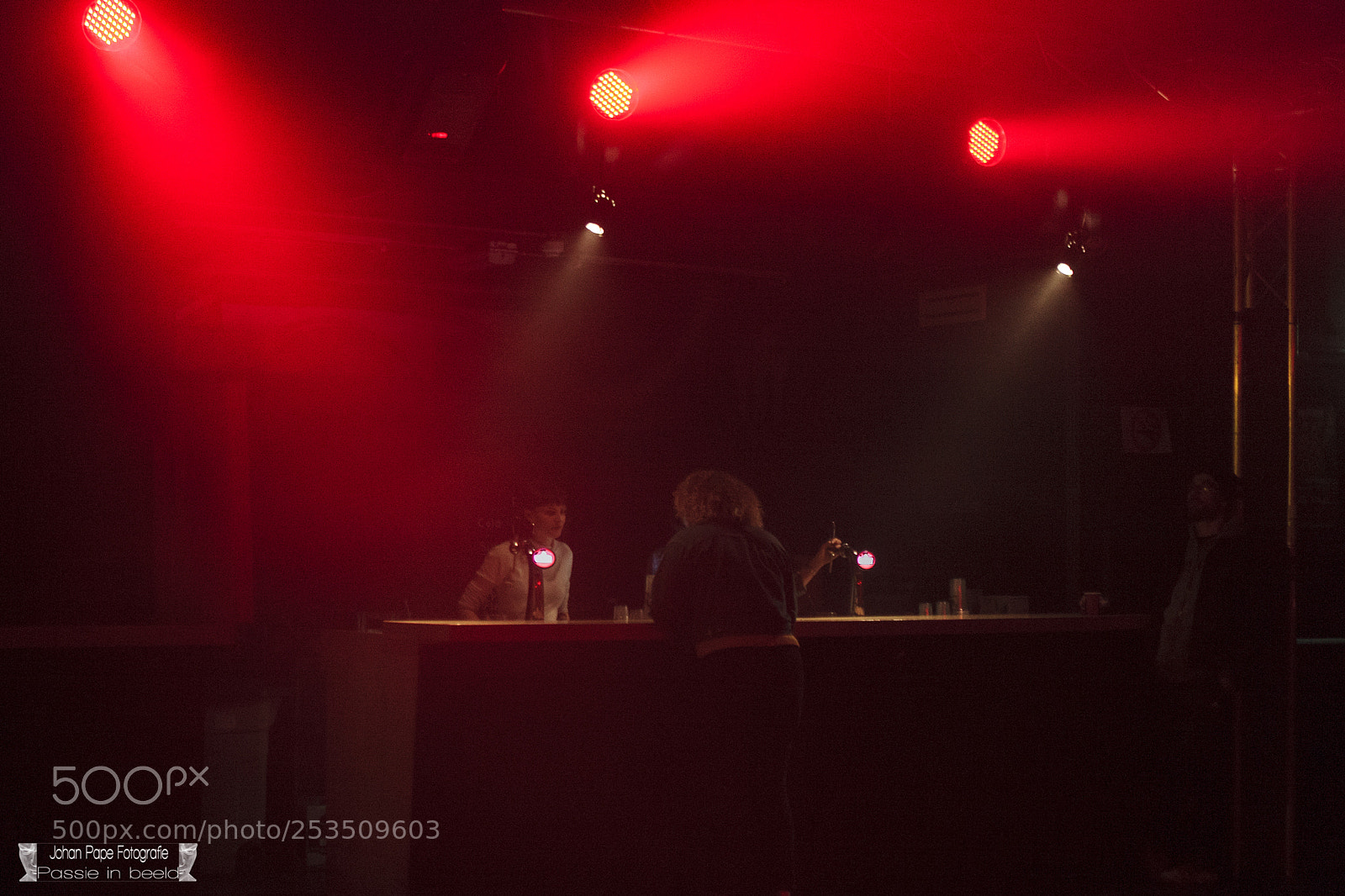 Canon EOS 5D Mark II sample photo. The bar in red photography
