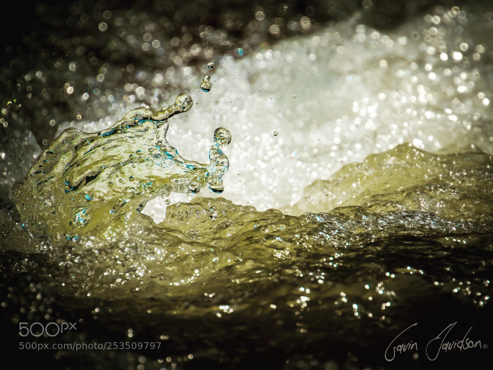 Canon EOS 7D Mark II sample photo. Waterfall bokeh photography
