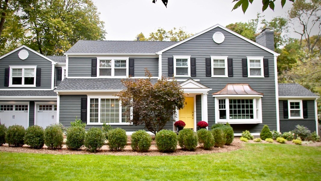 SLIDER Exterior Home Remodel Front View ()