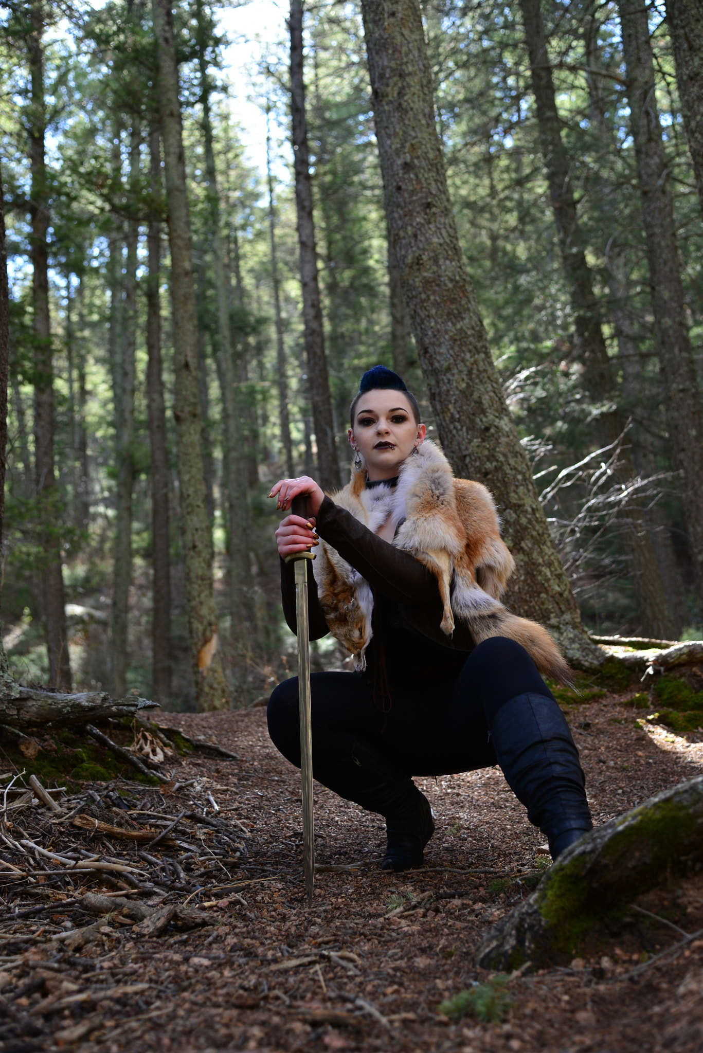 Nikon AF-S Nikkor 24-120mm F4G ED VR sample photo. Celtic warrior 3 photography