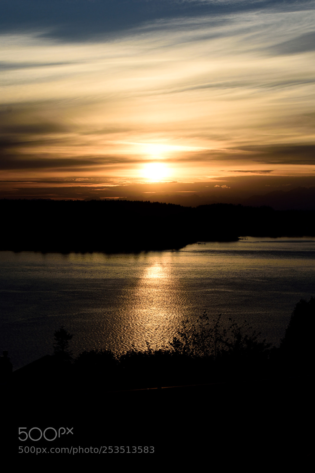 Nikon D3300 sample photo. Sunset on the water photography