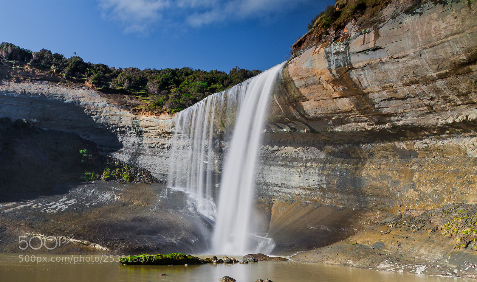 Canon EOS 50D sample photo. Pongaroa waterfall trip edit photography