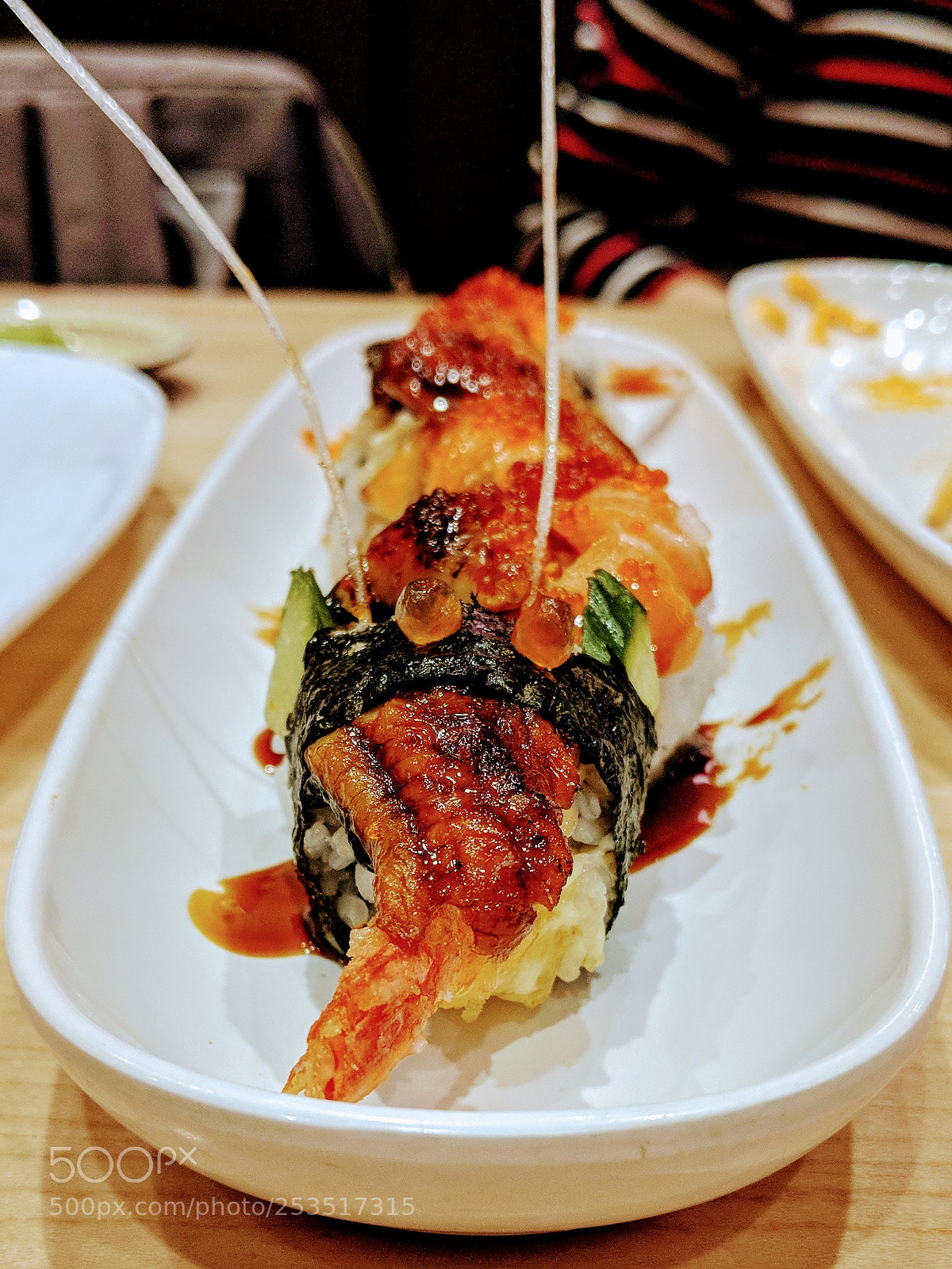 Google Pixel 2 XL sample photo. Dragon roll photography