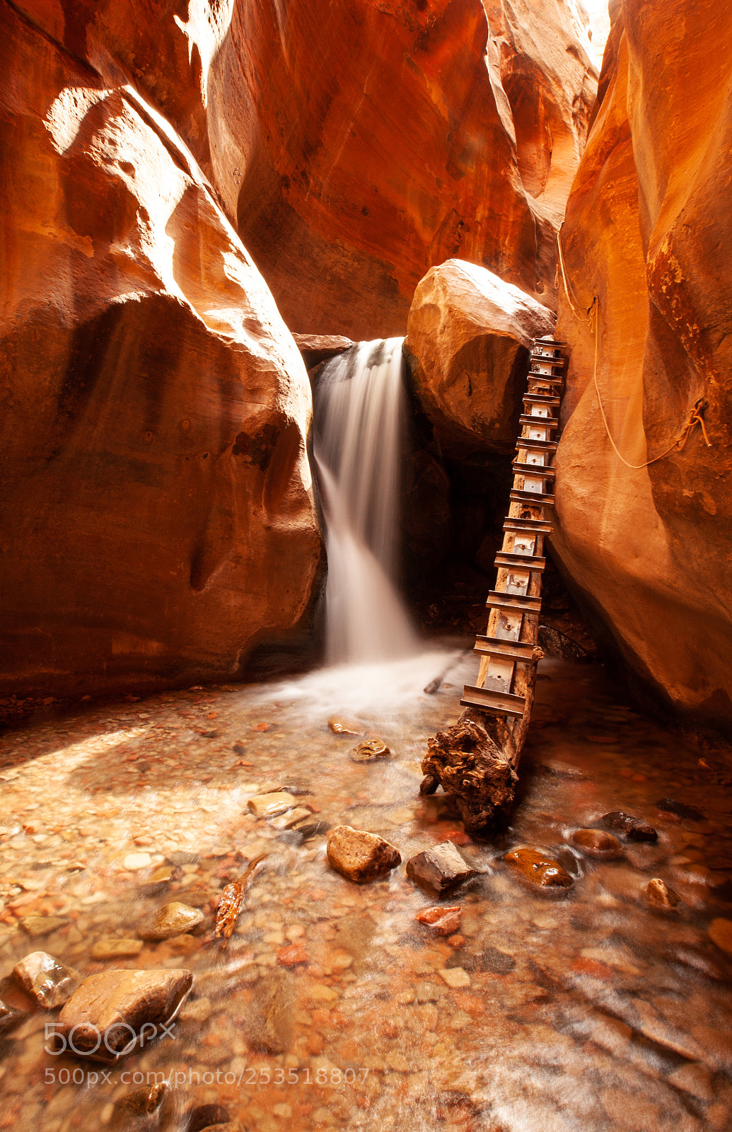 Canon EOS 5D Mark II sample photo. Kanarraville falls photography
