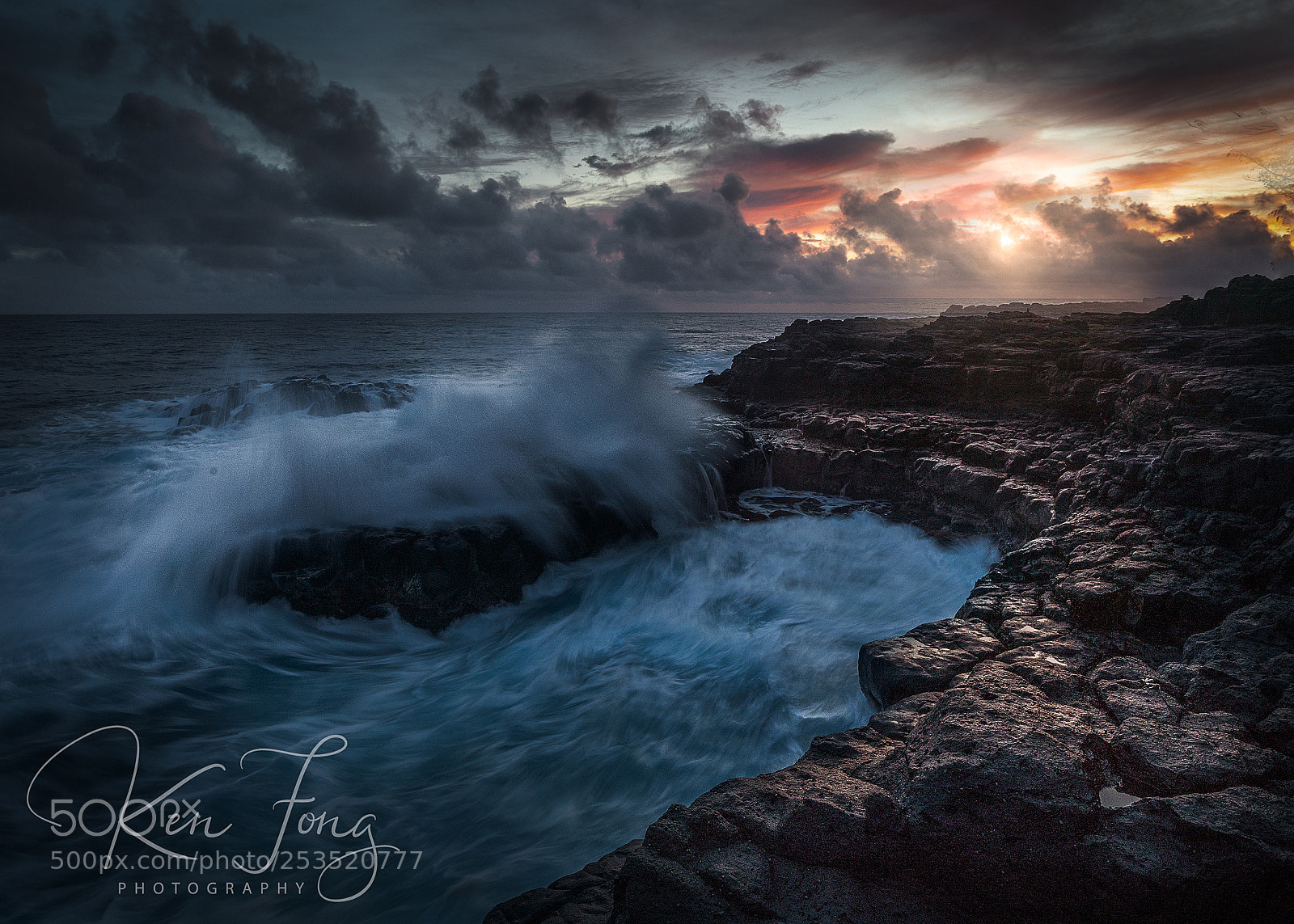 Sony a7R III sample photo. Queen's bath cove 6 photography