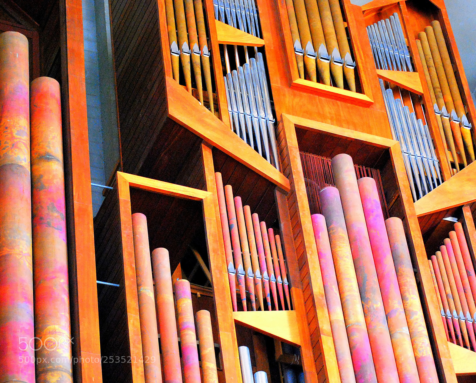 Nikon D60 sample photo. Church organ abstract. photography