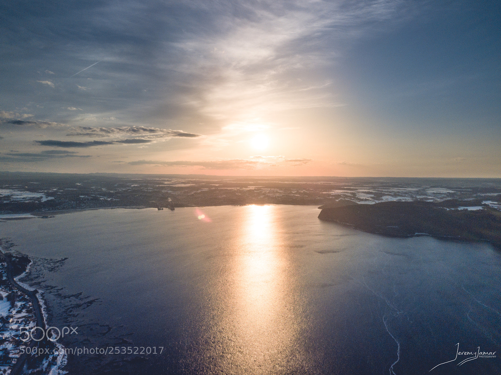 DJI FC220 sample photo. Sunset on ha ha photography