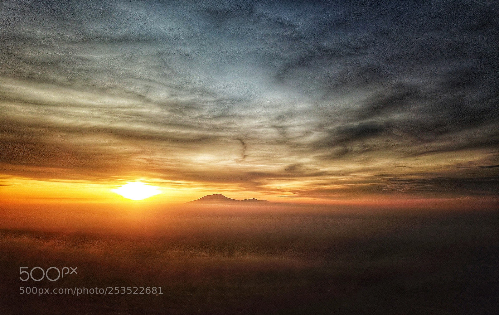 DJI FC220 sample photo. Merapi yogyakarta photography