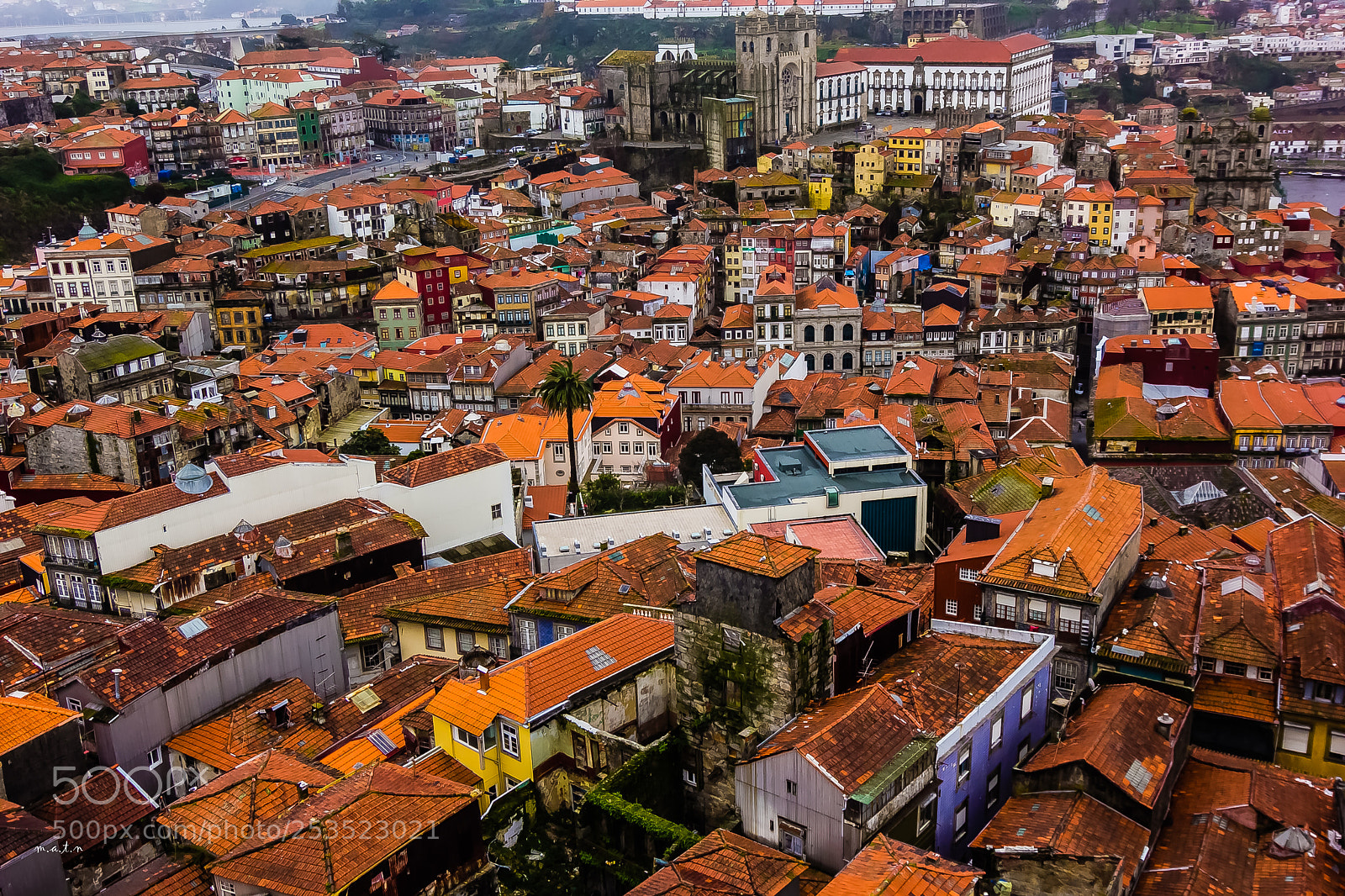 Canon EOS 60D sample photo. Porto's roof photography