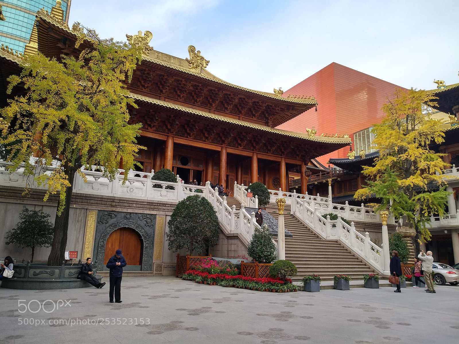 Xiaomi MI MAX 2 sample photo. Jingan temple shanghai, china photography