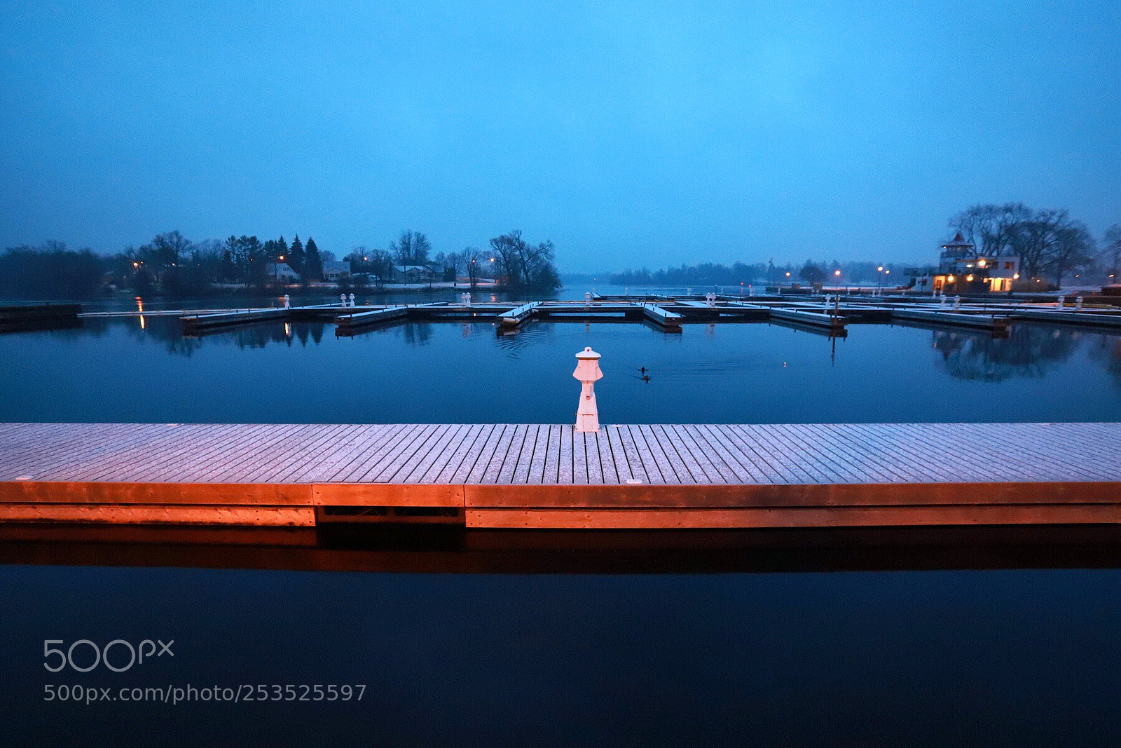 Canon EOS 6D Mark II sample photo. Harbour in dawn photography