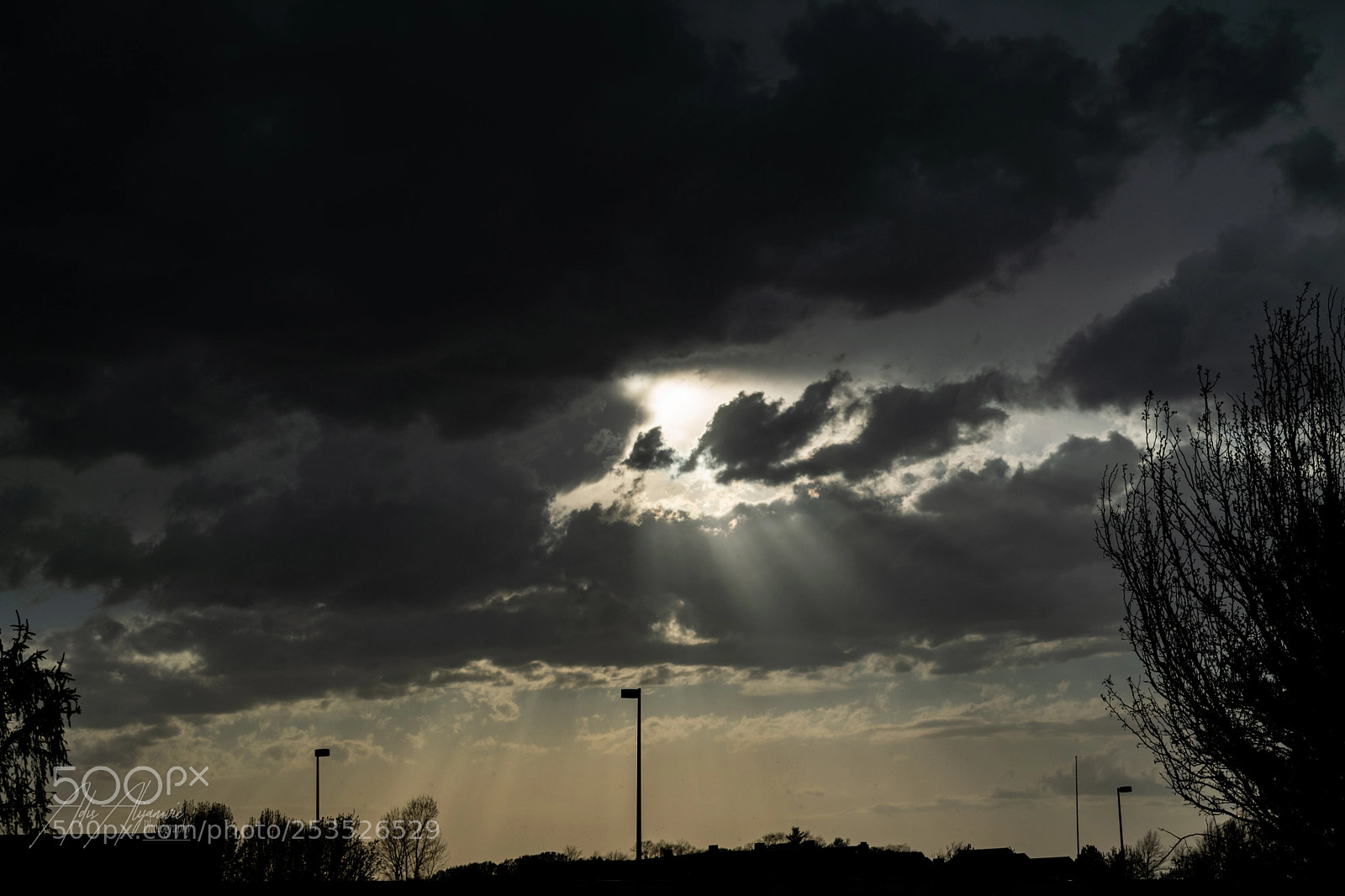 Nikon D5300 sample photo. Storm clouds photography