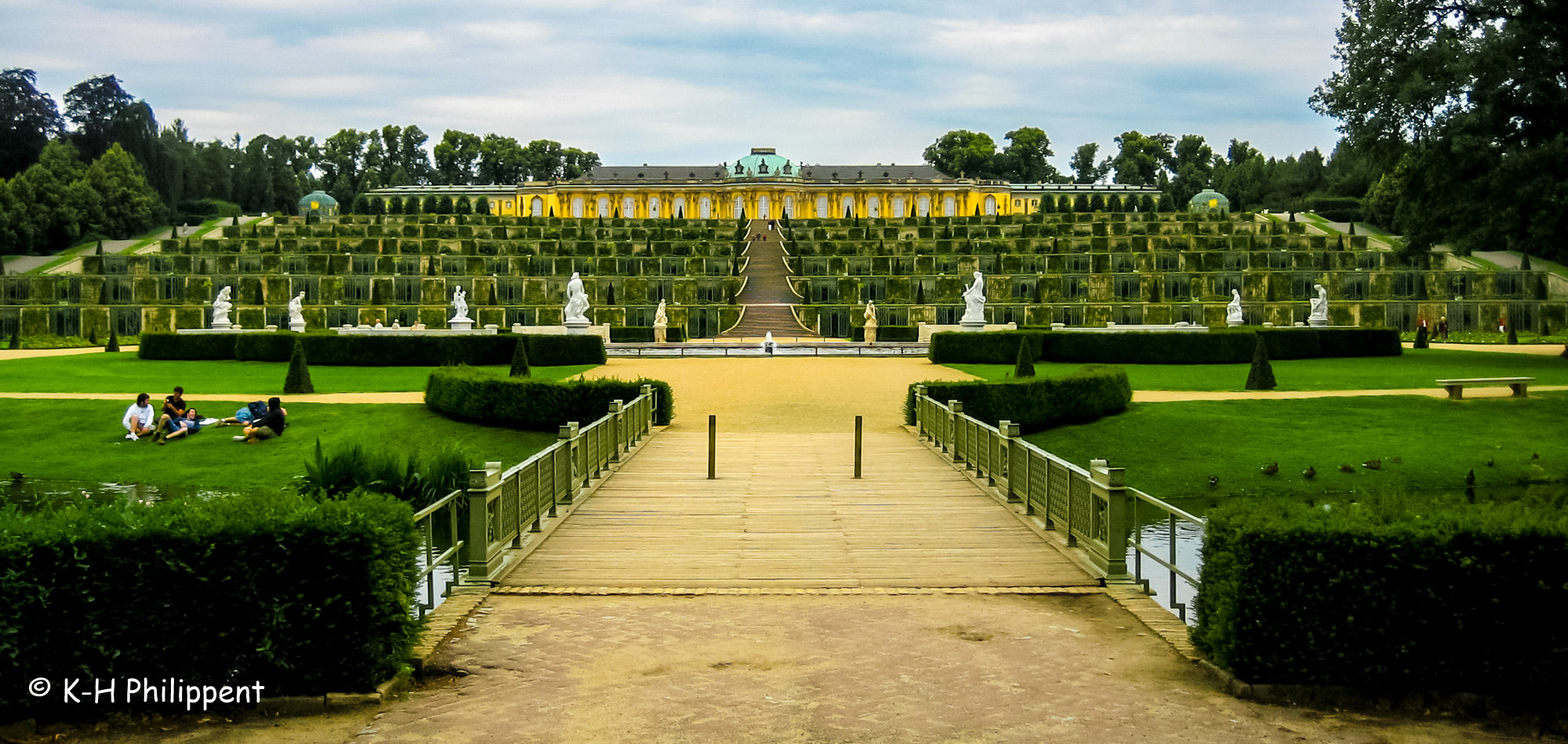 Canon DIGITAL IXUS 50 sample photo. Potsdam (germany), the castle sanssouci /das schloss sanssouci photography