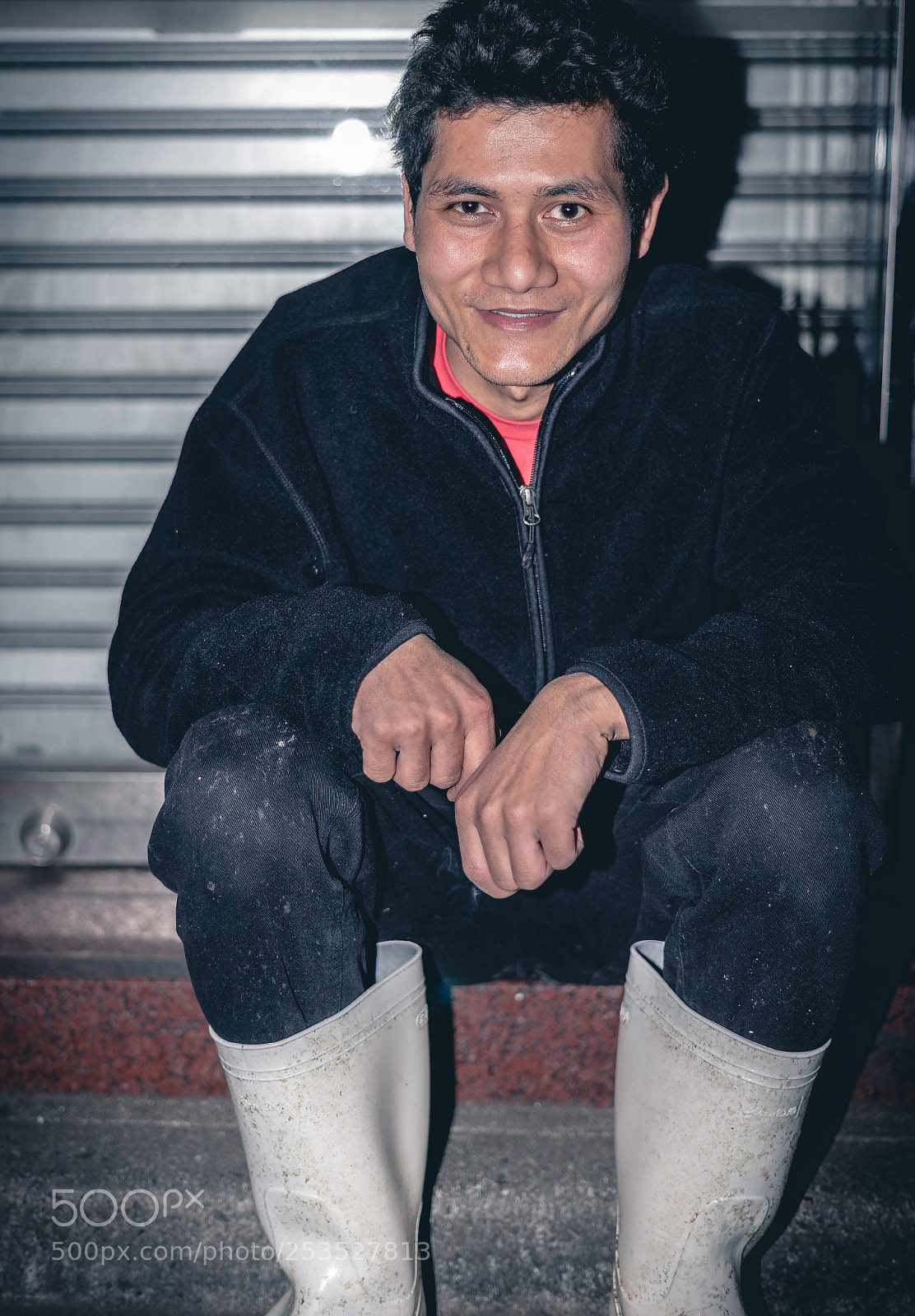 Sony a7 II sample photo. Ramen shop worker photography