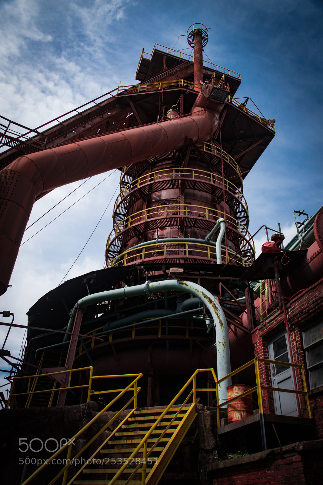 Nikon D5500 sample photo. Sloss furnace photography