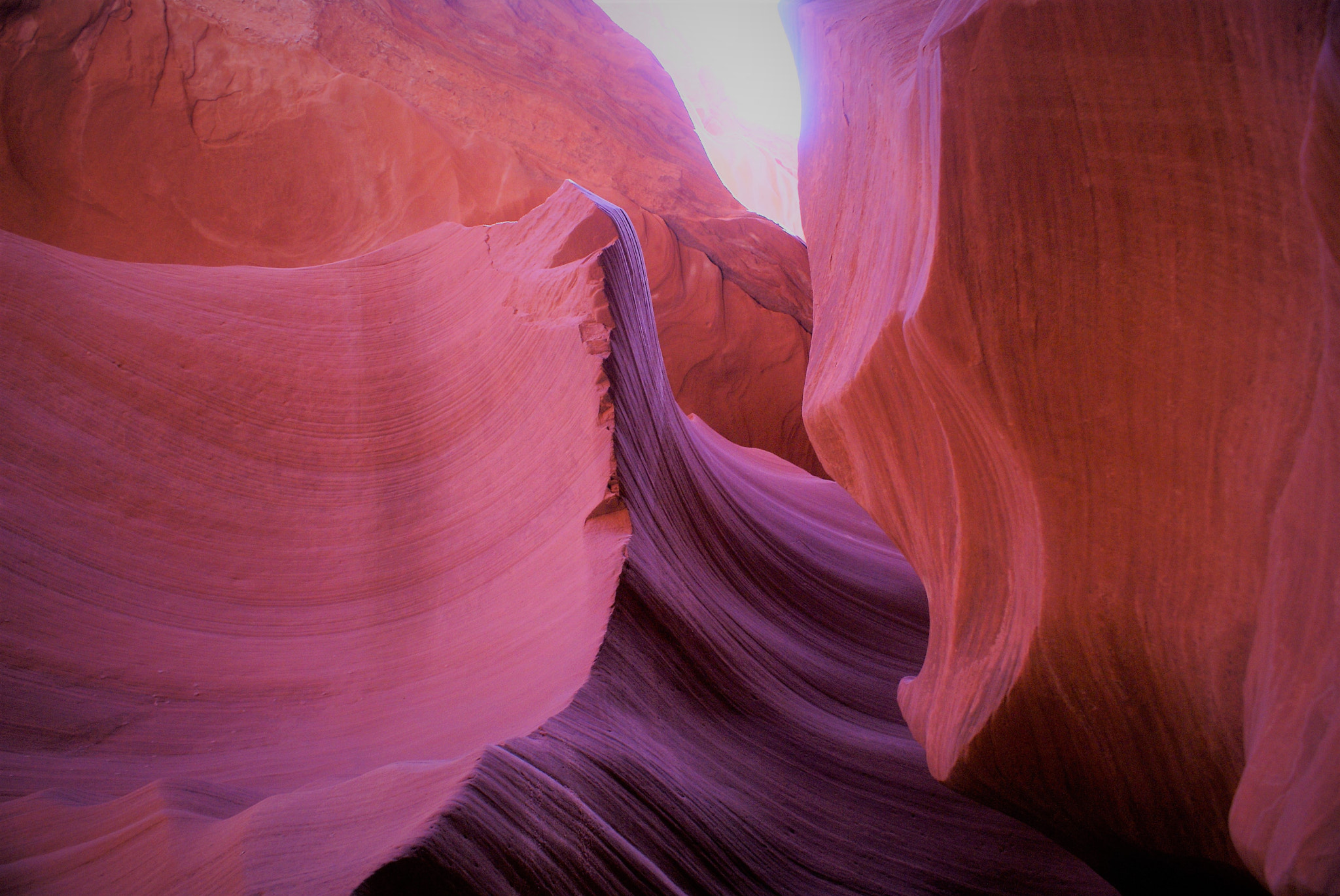 Sony Alpha DSLR-A100 sample photo. Natural contrast, lower antelope canyon photography