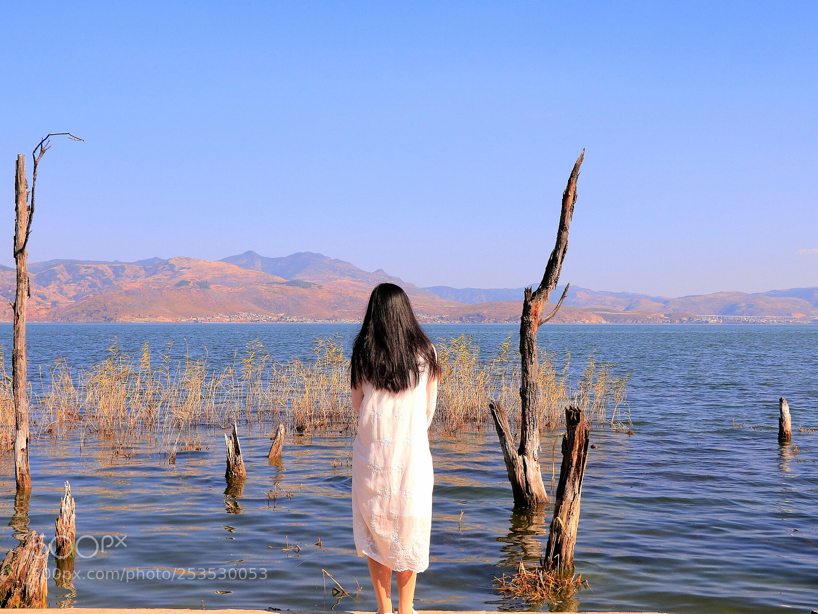 Canon EOS 760D (EOS Rebel T6s / EOS 8000D) sample photo. Girl and sea photography