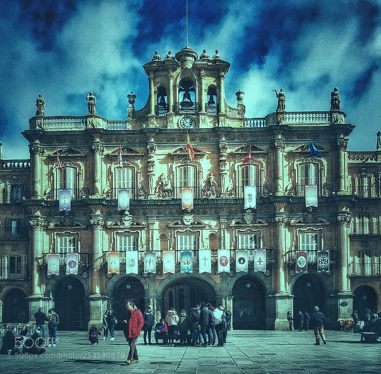 Samsung Galaxy S7 Edge sample photo. Plaza mayor de salamanca photography