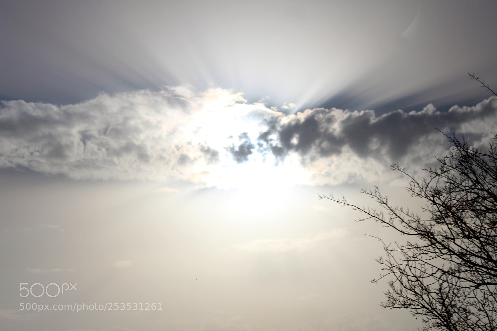 Canon EOS 1300D (EOS Rebel T6 / EOS Kiss X80) sample photo. Shining behind the clouds photography