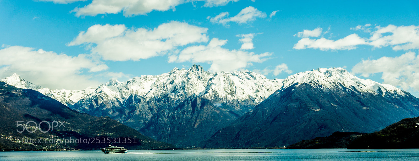 Sony a6000 sample photo. Morning blues, lake como photography