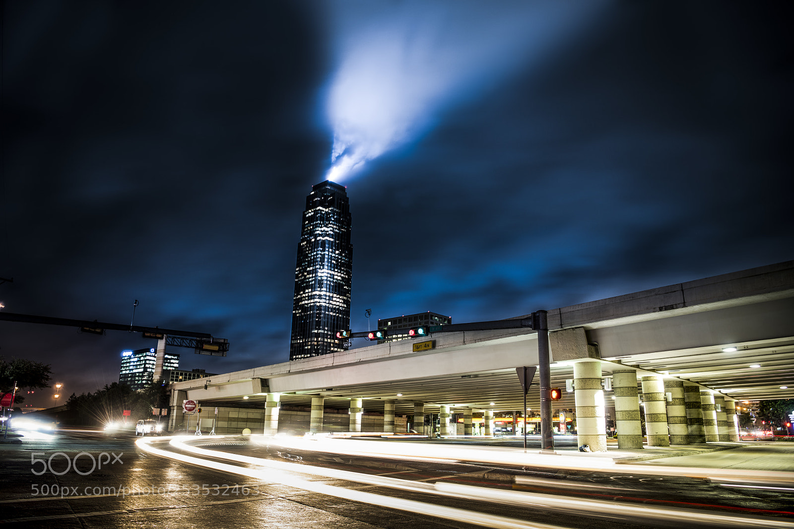 Nikon D850 sample photo. City at night photography