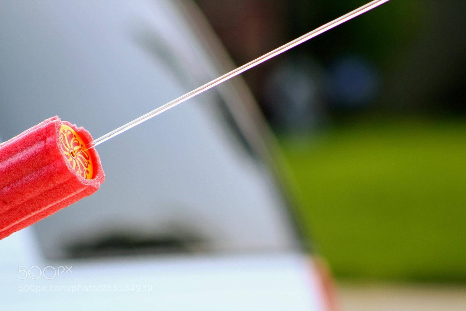 Canon EF 75-300mm f/4-5.6 sample photo. Water gun photography