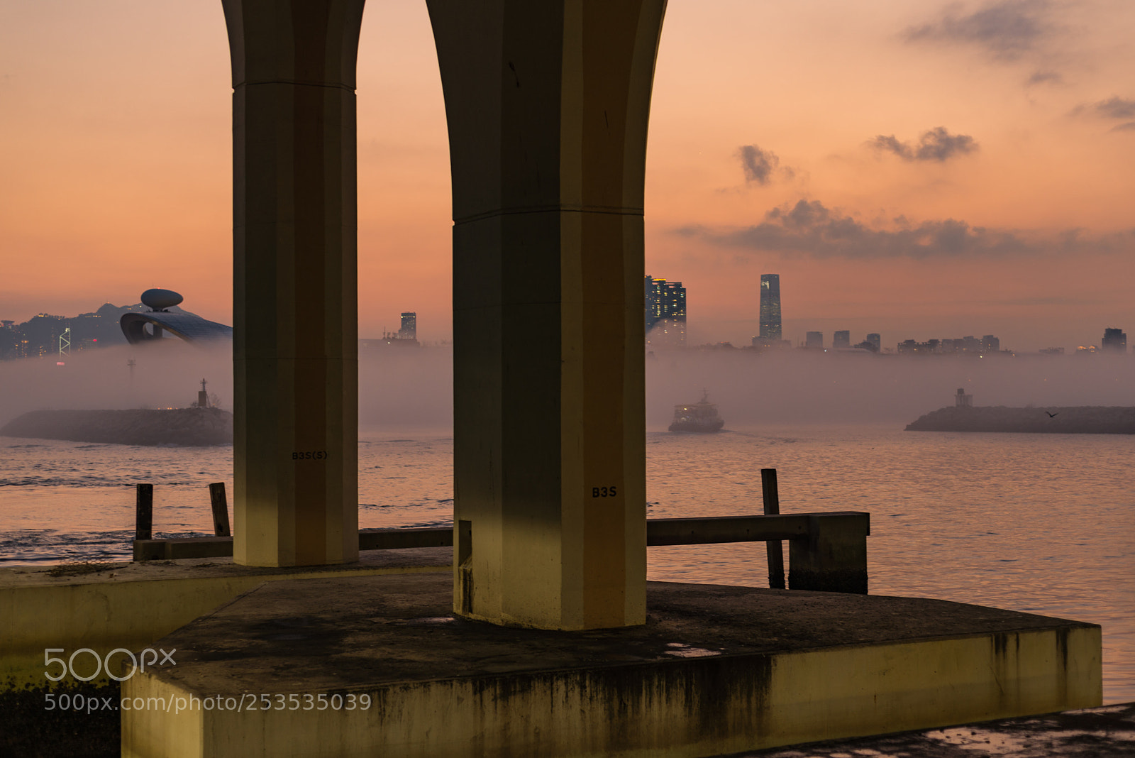 Nikon D610 sample photo. Foggy sunset 2 photography