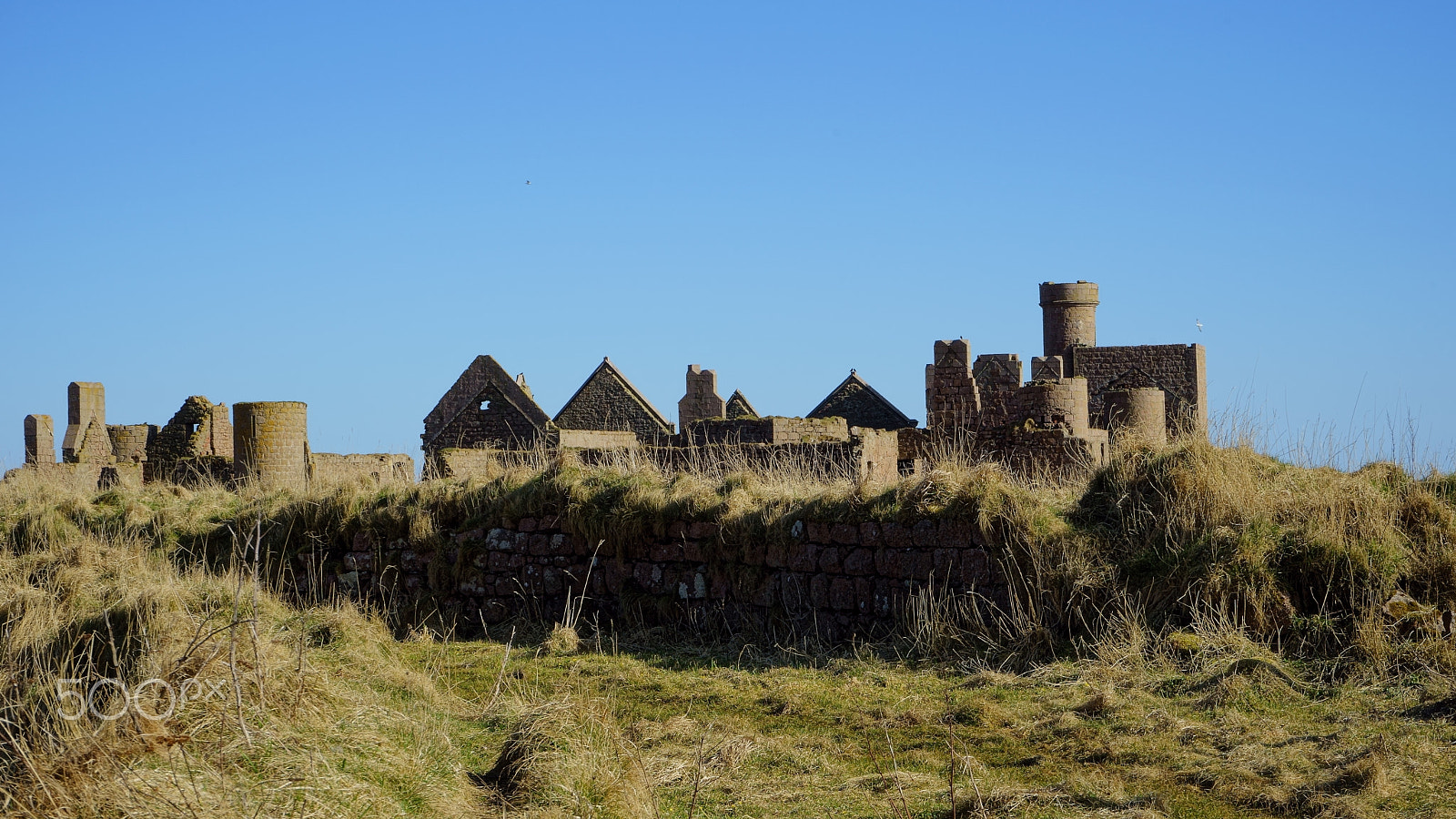 Sony FE 28-70mm F3.5-5.6 OSS sample photo. New slains castle, cruden bay photography