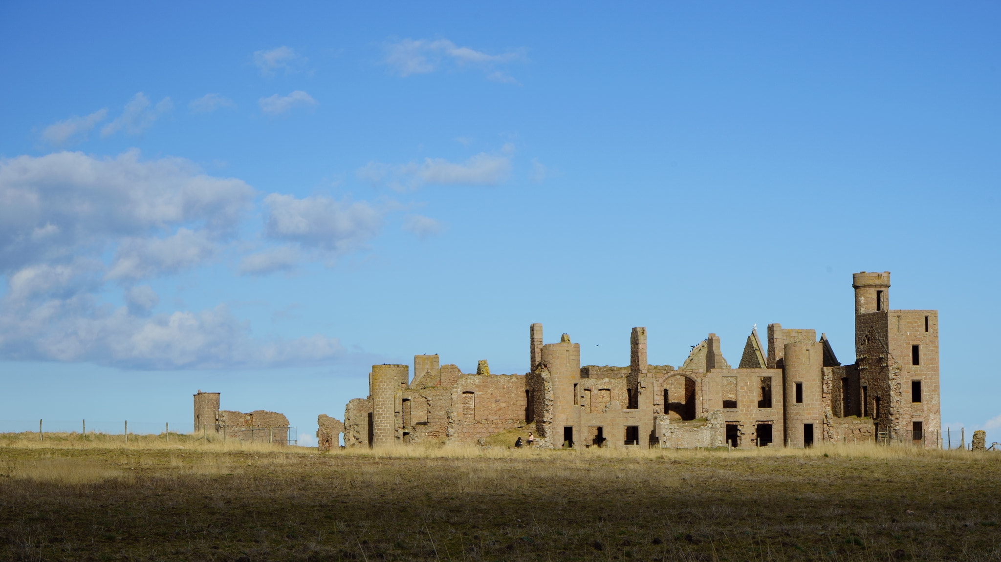 Sony FE 28-70mm F3.5-5.6 OSS sample photo. New slains castle, cruden bay photography