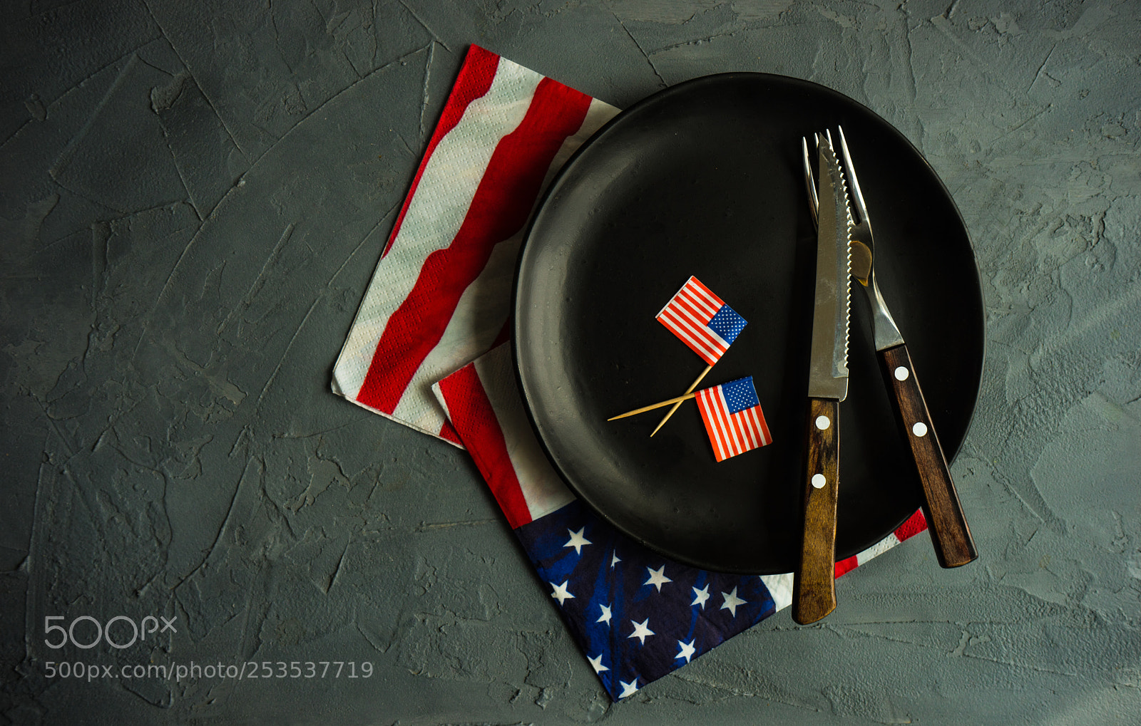Sony a7 sample photo. 4 july table setting photography