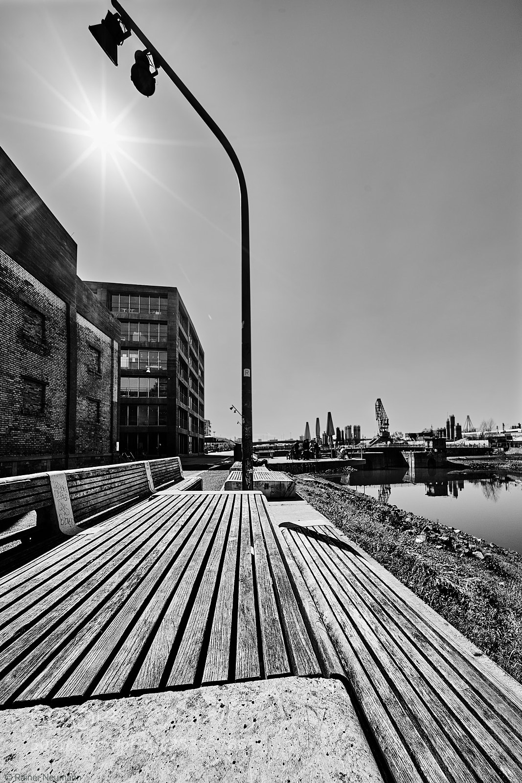 Sony a7R II sample photo. Mannheim jungbusch b&w photography