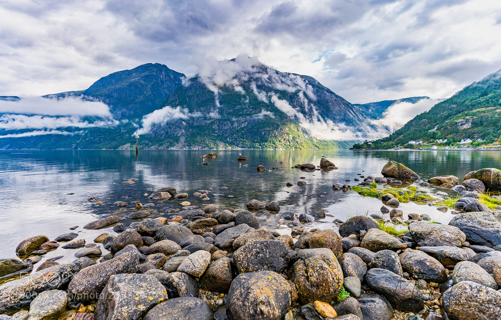 Sony a7R II sample photo. Eidfjord in norway photography