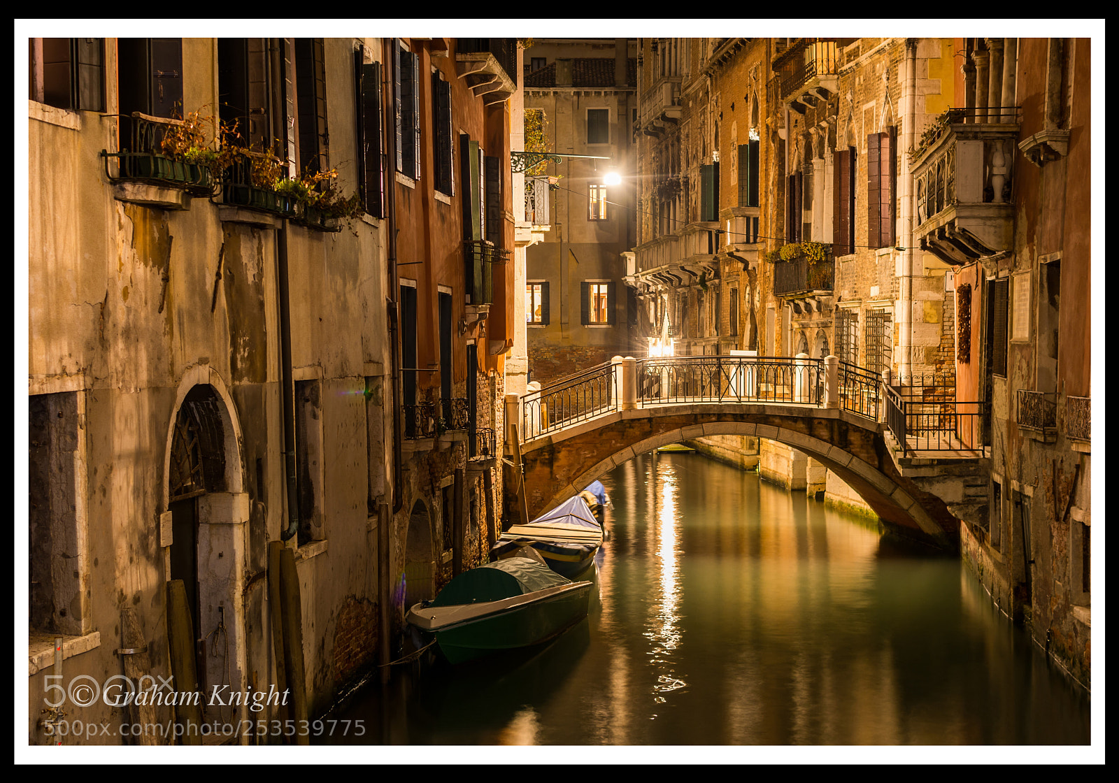 Nikon D7100 sample photo. Venice at night photography