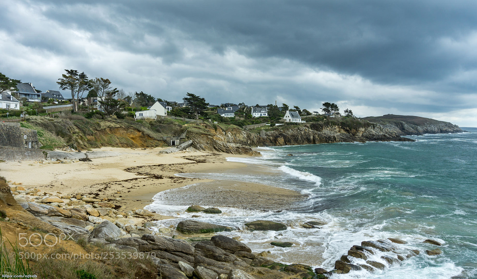 Sony a6000 sample photo. Tr gana beach brittany photography