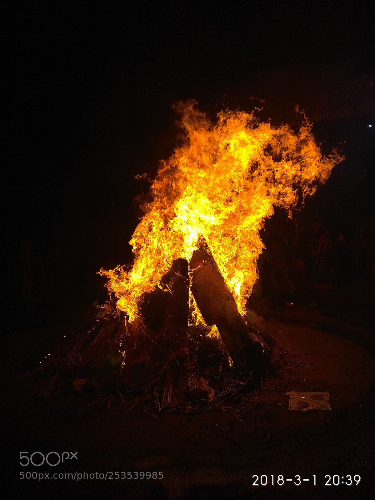 Xiaomi Redmi Note 4 sample photo. Holy fire photography